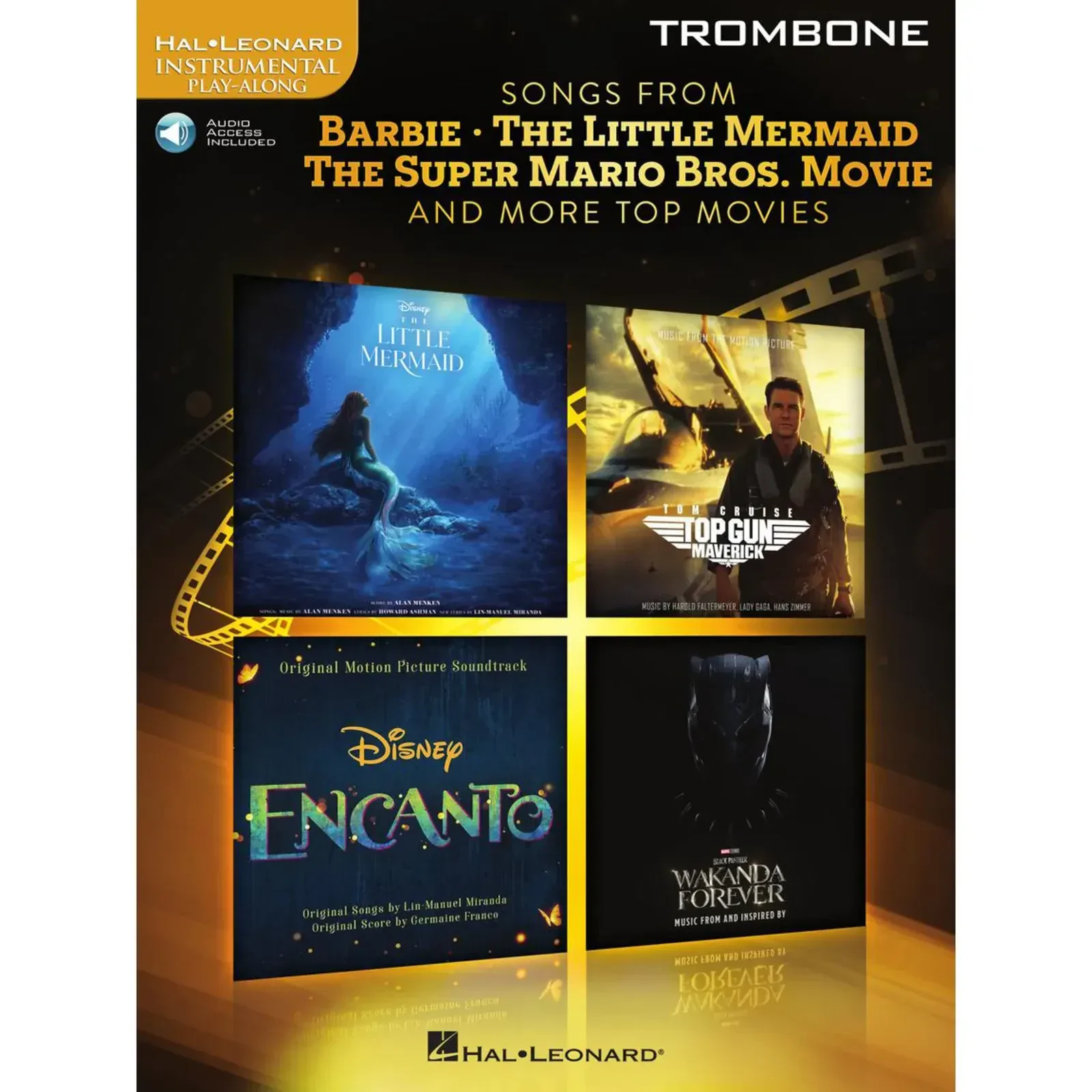 Сборник песен Hal Leonard Instrumental Play-Along: Songs from Barbie The Little Mermaid