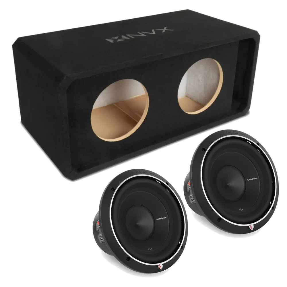 Сабвуфер пассивный для автомобиля NVX NE102P Dual 10", slot ported, 3/4" MDF, с 10" сабвуфером