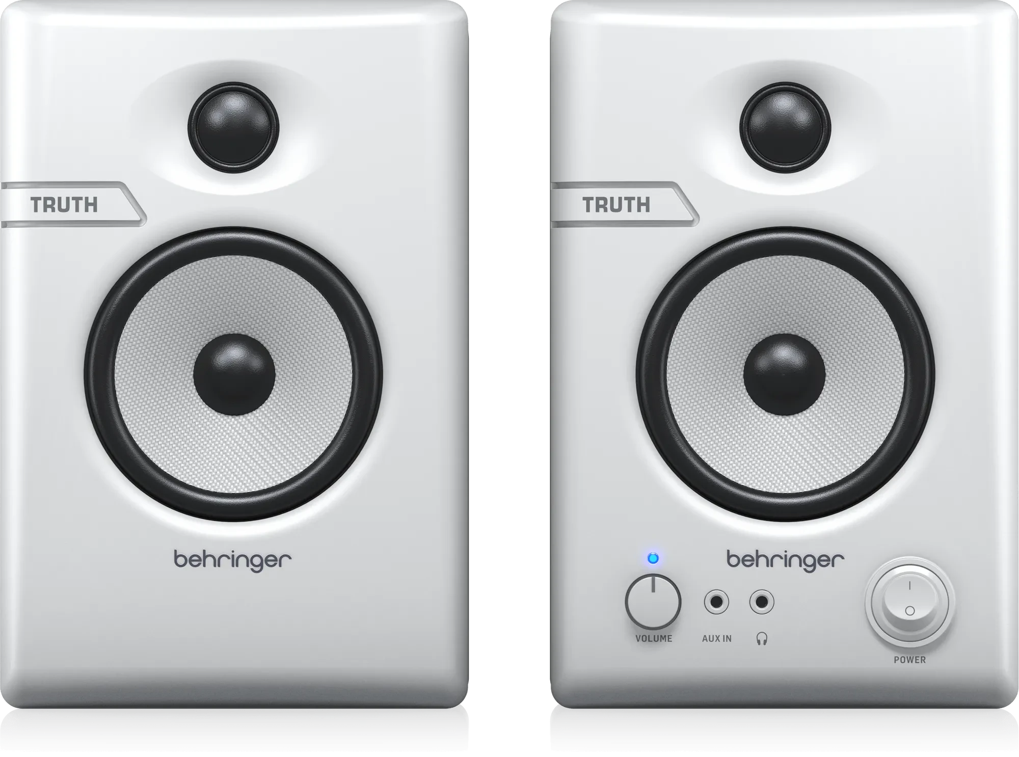 Активные студийные мониторы Behringer TRUTH 3.5 BT WH белые с Bluetooth