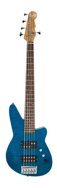 Бас-гитара Reverend Mercalli 5 FM Transparent Blue Flame Maple