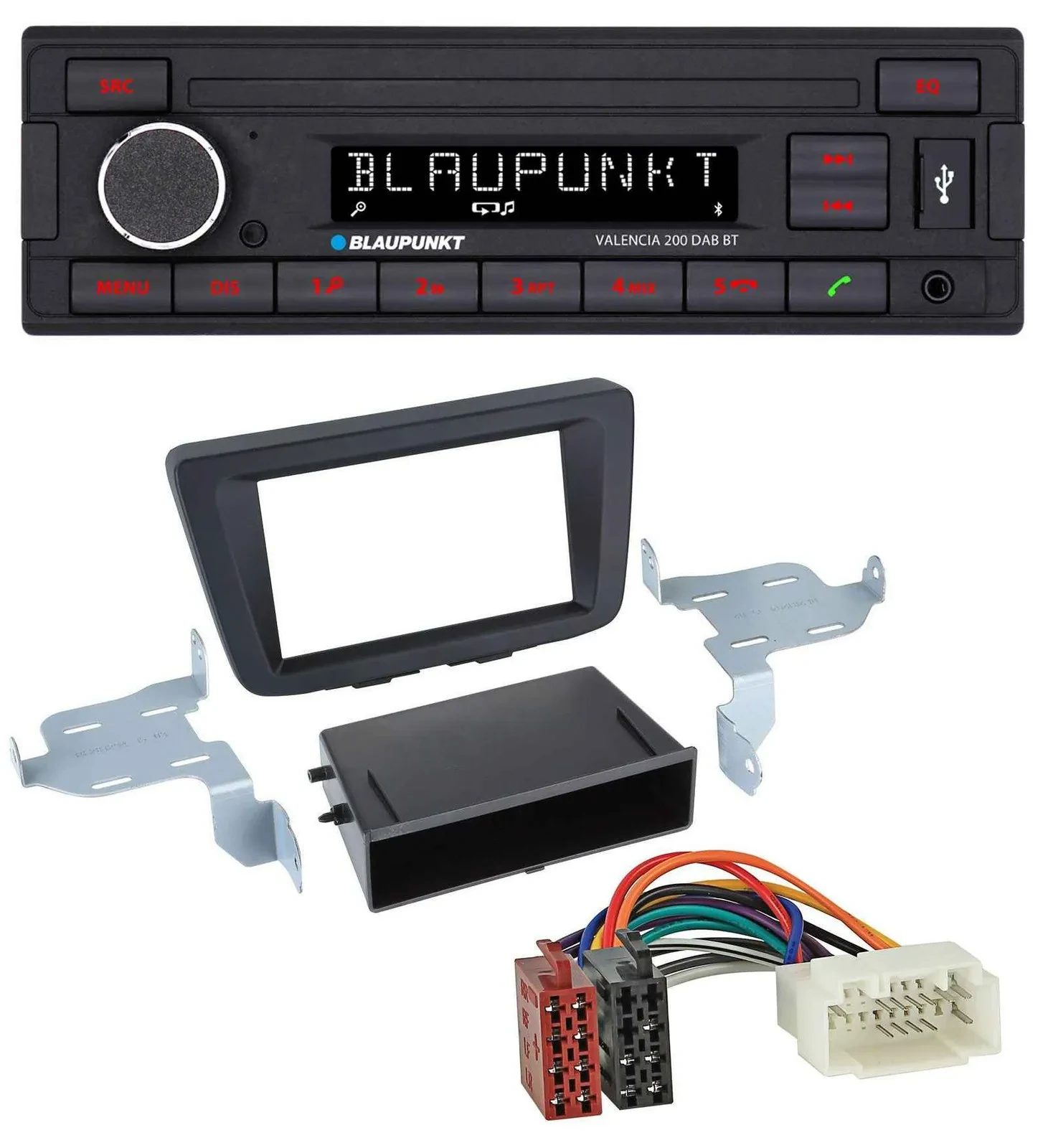 Blaupunkt DAB MP3 Bluetooth USB Autoradio für Suzuki Baleno (EW, ab 2016)