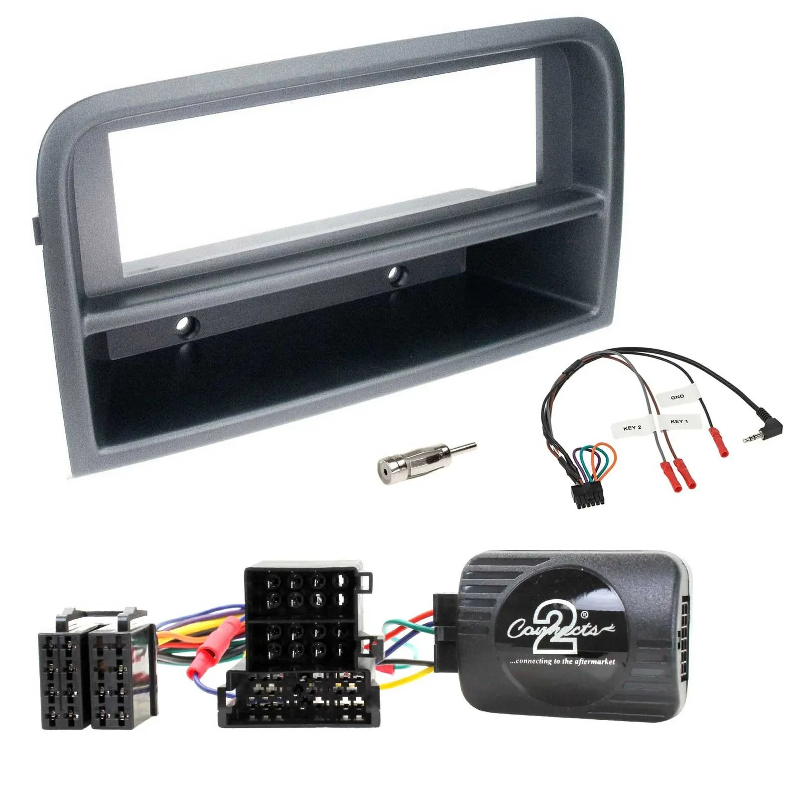 Radioset Lenkradadapter DIN Autoradio für Fiat Croma 2005-2010