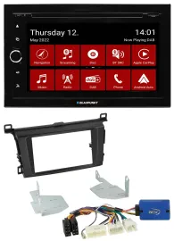 Blaupunkt MP3 DVD Bluetooth DAB 2DIN USB Autoradio für Toyota RAV 4 (ab 2013)