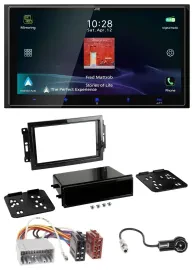 JVC USB Bluetooth 2DIN DAB MP3 Autoradio für Chrysler PT Cruiser 300C Dodge Jeep
