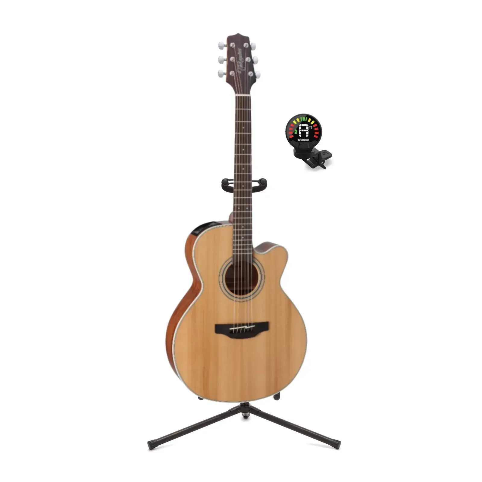Takamine GN20CE NS NEX Natural Satin Acoustic Electric Guitar Bundle
