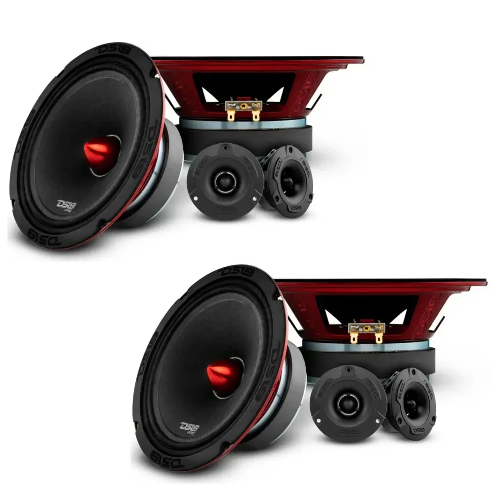 Динамик DS18 PRO-X8.4BMPK 8" Mid/High Range (набор, 2 пары) 1100W RMS