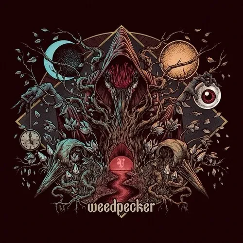 Виниловая пластинка Weedpecker - V [New Vinyl LP] Blue, Colored Vinyl, Red