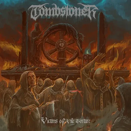 Виниловая пластинка Tombstoner - Victims Of Vile Torture [New Vinyl LP] Colored Vinyl, Violet