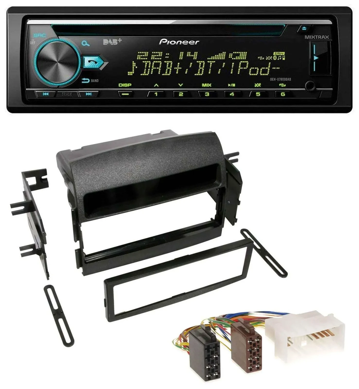 Автомагнитола для Hyundai Sonata (NF, 2005–2008) Pioneer DAB, MP3, CD, USB, Bluetooth