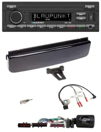 Blaupunkt USB DAB Bluetooth Lenkrad Autoradio für Ford Mondeo Focus piano-schwar