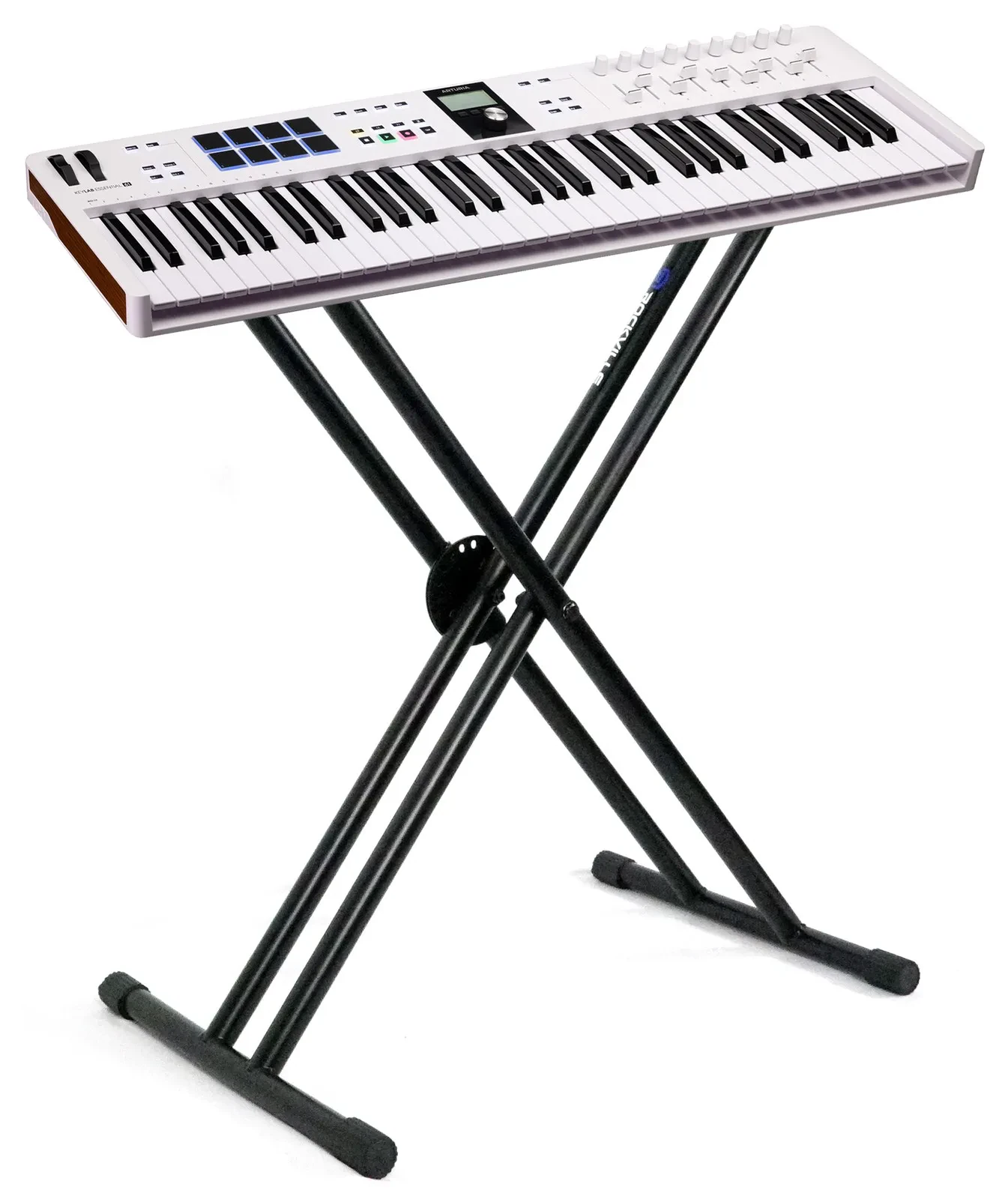 ARTURIA Keylab Essential 61 mk3 White 61-Key USB MIDI Keyboard Controller+Stand