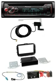 Автомагнитола Pioneer DAB CD MP3 USB Bluetooth для Alfa Romeo Giulietta (52-pin, с 2013), цвет черный (рояльный лак)