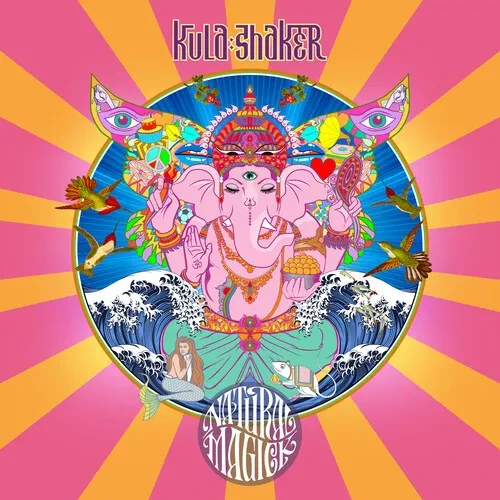 Виниловая пластинка Kula Shaker - Natural Magick [New Vinyl LP] Colored Vinyl, Orange, Yellow