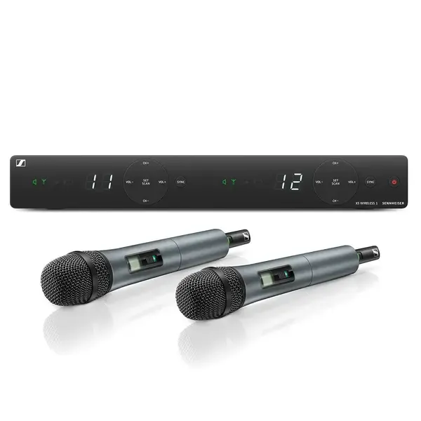 Аналоговая радиосистема с ручными микрофонами Sennheiser XSW 1-825 DUAL-A