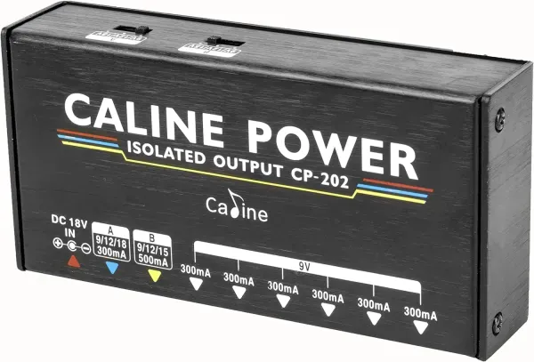 Блок питания для гитарных педалей CALINE CP-202