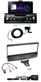 Pioneer DAB Bluetooth Lenkrad USB Autoradio für Ford Mondeo 2000-02 schwarz