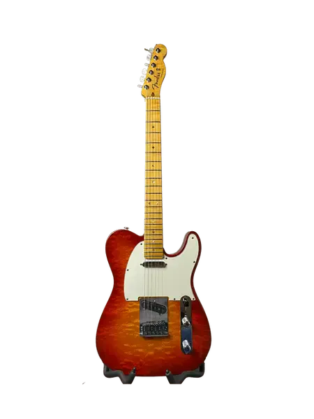 Электрогитара Fender Custom Shop Deluxe Telecaster Flamed Maple Top w/case USA 2012
