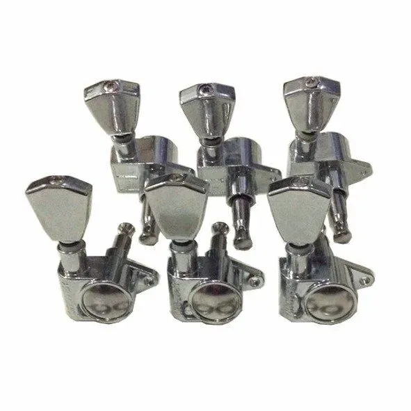 Колки гитарные Grover KLPS133 801 Nickel (6 штук)