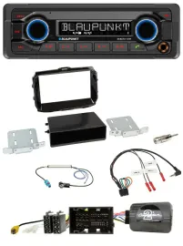 Blaupunkt MP3 Bluetooth USB Lenkrad Autoradio für Alfa Giulietta 13-21 piano-sch