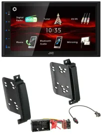 JVC USB Bluetooth MP3 DAB 2DIN Autoradio für Jeep Grand Cherokee Dodge Durango a