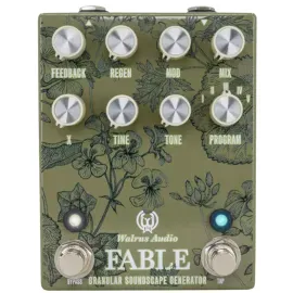 Педаль эффектов для электрогитары Walrus Audio Fable Limited Edition 2024 Black Friday Floral Delay