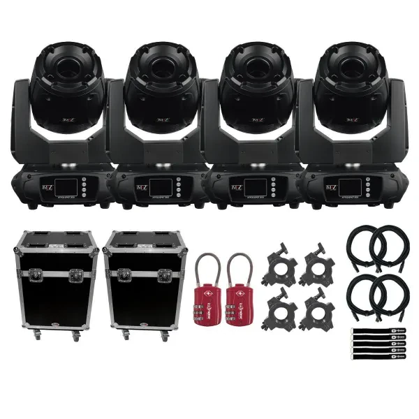 Прибор с полным движением JMAZ LIGHTING JZ3011 с аксессуарами (4 штуки)