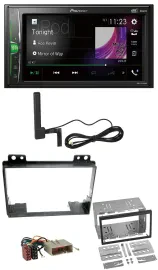 Pioneer MP3 DAB AUX 2DIN Bluetooth Autoradio für Ford Fiesta 03-05 Fusion 02-05
