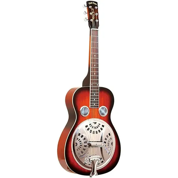 Резонаторная гитара Gold Tone Left-Handed Paul Beard Square Neck Resonator Tobacco Sunburst