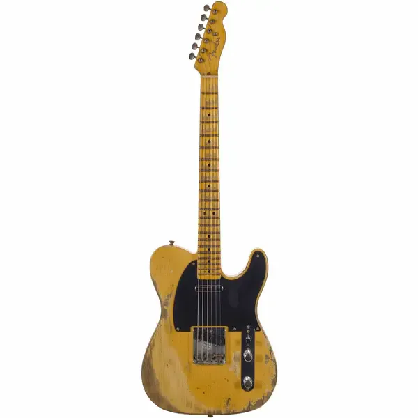 Электрогитара Fender Custom Shop Limited Edition 1951 Telecaster Super Heavy Relic Butterscotch Blonde