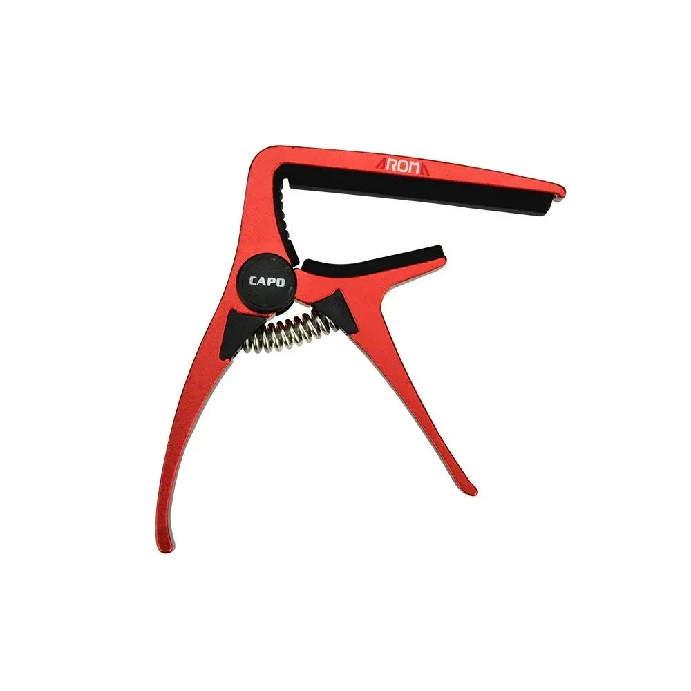 Aroma AC-20C red Каподастр для классической гитары, красный