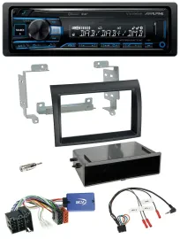 Alpine USB Bluetooth DAB Lenkrad Autoradio für Fiat Ducato 08-11 schwarz Profi