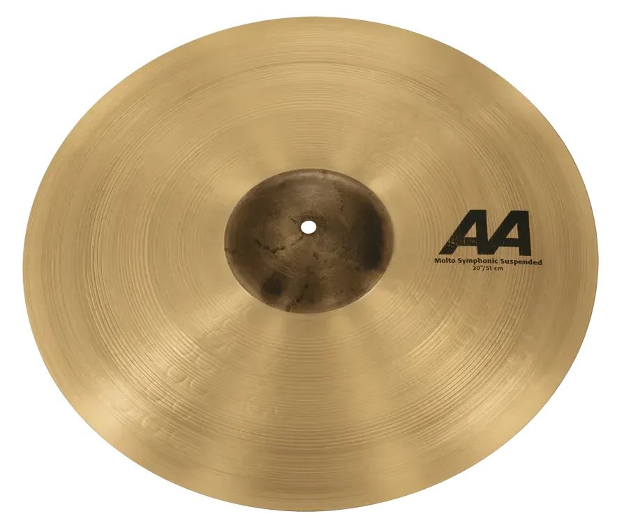 Тарелка оркестровая Sabian 20" AA Molto Symphonic Suspended