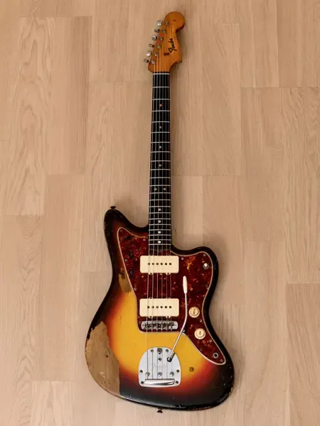 Электрогитара Fender Jazzmaster SS Sunburst w/case USA 1965