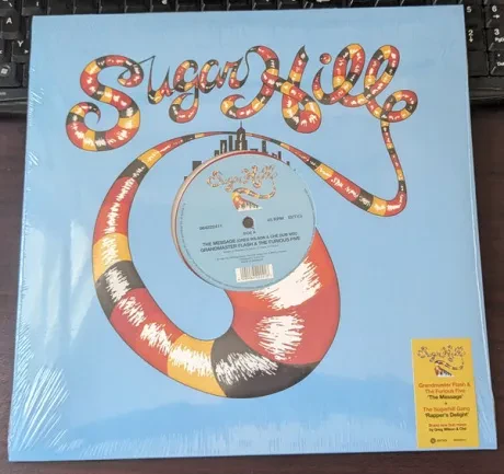 Виниловая пластинка Grandmaster Flash & The Furious Five, Sugarhill Gang – The Message / Rapper's Delight