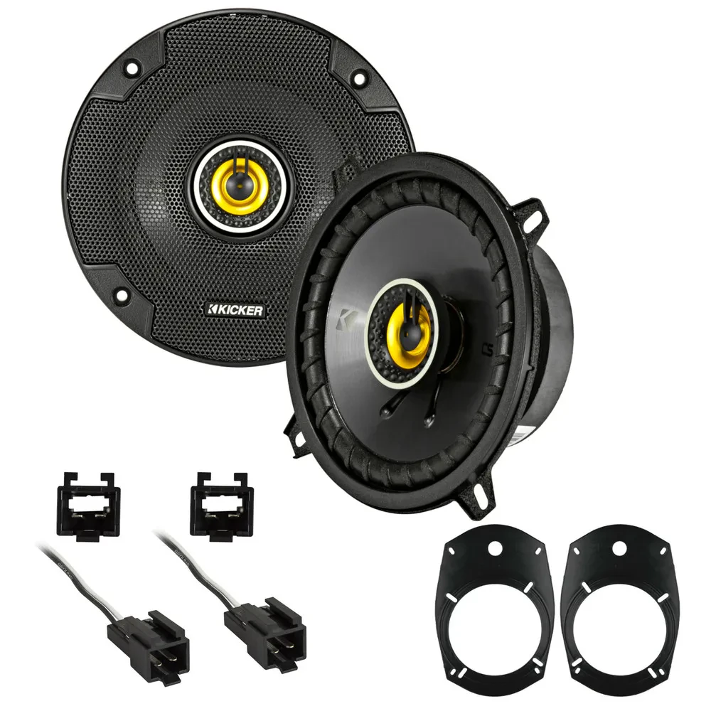 Chrysler Town & Country 2001-2007 Kicker Front Door Speaker Upgrade Package