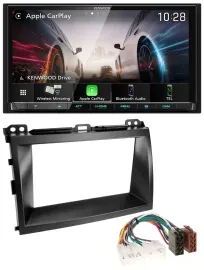 Kenwood MP3 2DIN USB DAB Bluetooth Autoradio für Lexus GX-470 (2003-2009)