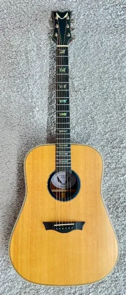 Dean St Augustine Elite Dreadnought, A/E, Solid Top, SA ELITE E DREAD - B stock