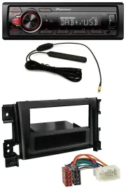 Автомагнитола Pioneer 1DIN, DAB, USB, AUX, MP3 для Suzuki Grand Vitara (с 2005)