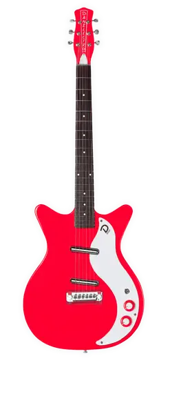 Электрогитара полуакустическая Danelectro '59M NOS+ Red