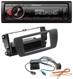 Автомагнитола для Seat Ibiza 6J Pioneer Bluetooth USB DAB MP3 черный