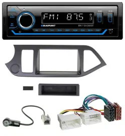 Blaupunkt Bluetooth USB DAB MP3 Autoradio für Kia Picanto ab 2011 ohne Start-Sto