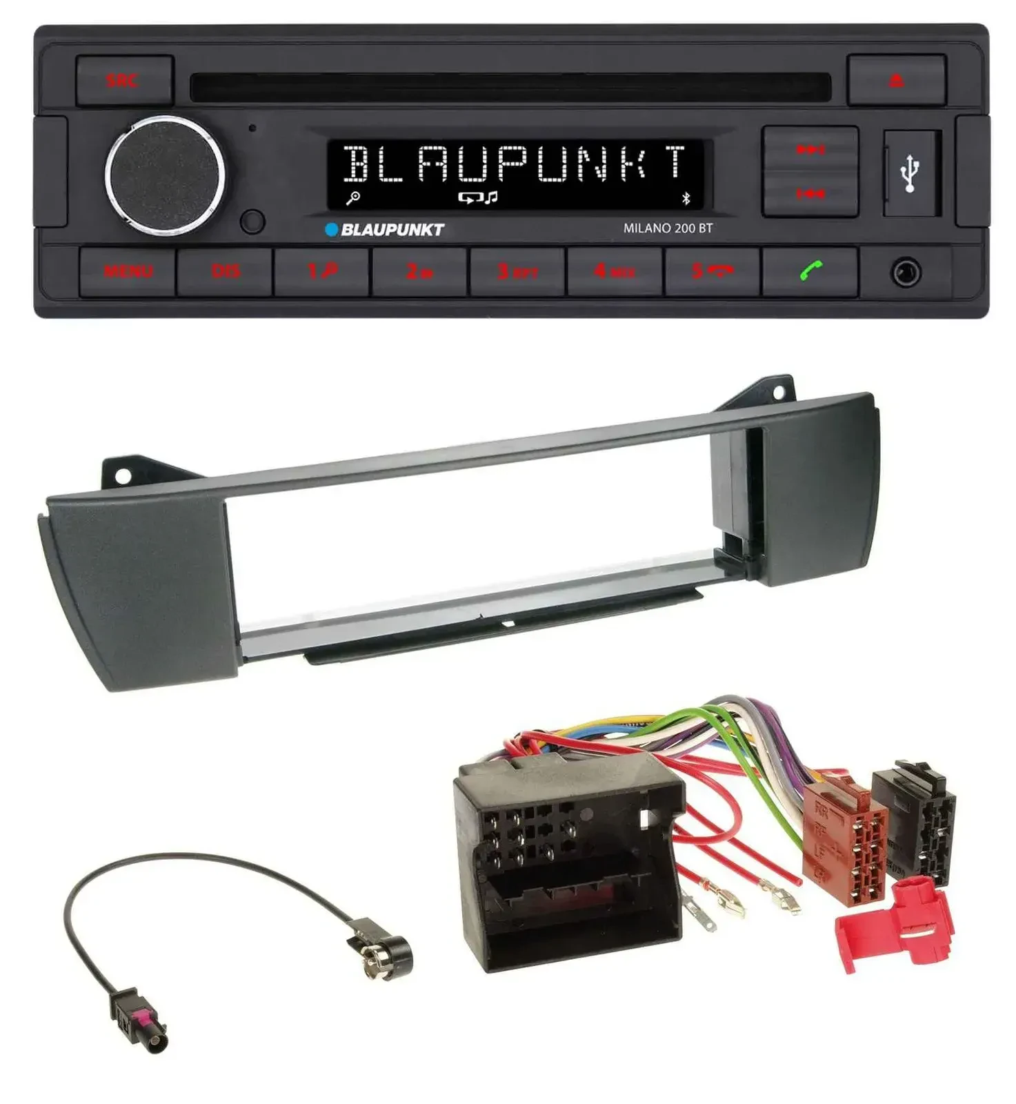 Blaupunkt MP3 USB CD Bluetooth AUX Autoradio für BMW Z4 E85 (2003-2008)