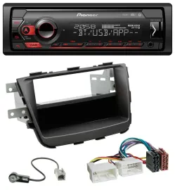 Pioneer MP3 USB DAB Bluetooth Autoradio für Kia Sorento II XM Facelift 12-15