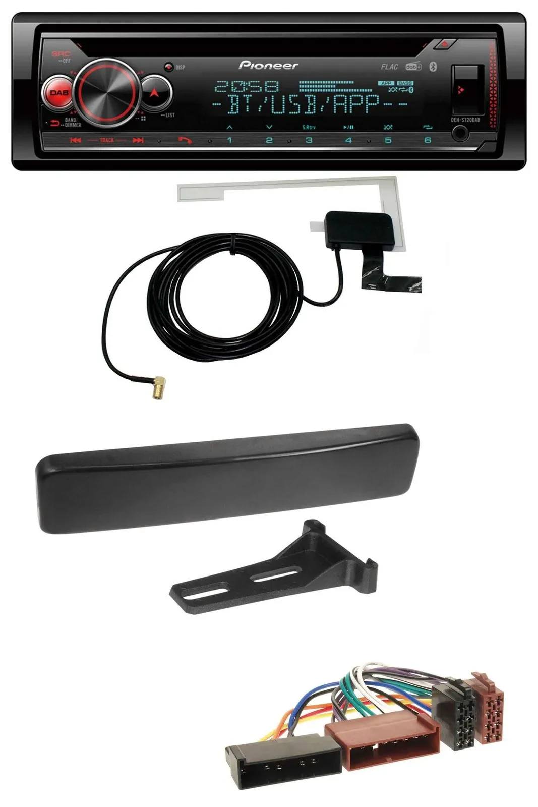 Pioneer DAB CD MP3 USB Bluetooth Autoradio für Ford Puma Cougar Fiesta Focus Mon