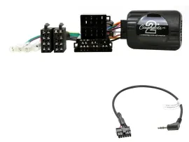 Connects2 CAN-Bus- Lenkradadapter für Fiat Panda 2012-20 ISO/Mini Pioneer/ Blaup