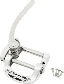 Bigsby B5LH Vibrato/Tremolo Tailpiece, LEFT-HANDED, Polished Aluminum Chrome