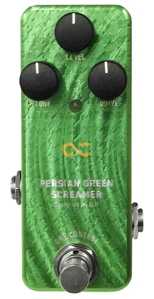 Педаль эффектов для электрогитары One Control Persian Green Screamer Overdrive