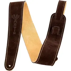 Ремень для гитары Martin 2.5" Suede Guitar Strap Brown