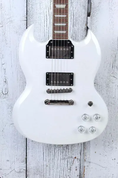 Epiphone SG Muse Solid Body Electric Guitar Pearl White Metallic Finish