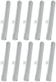 10) JBL COL800-WH 32" White 70V Commercial Slim Column Wall Mount Array Speakers